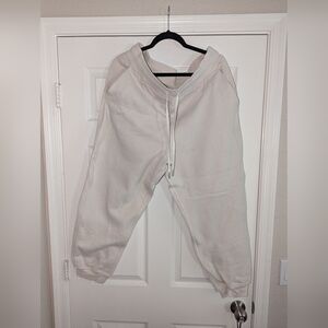 Lululemon off white Size 14 sweatpant